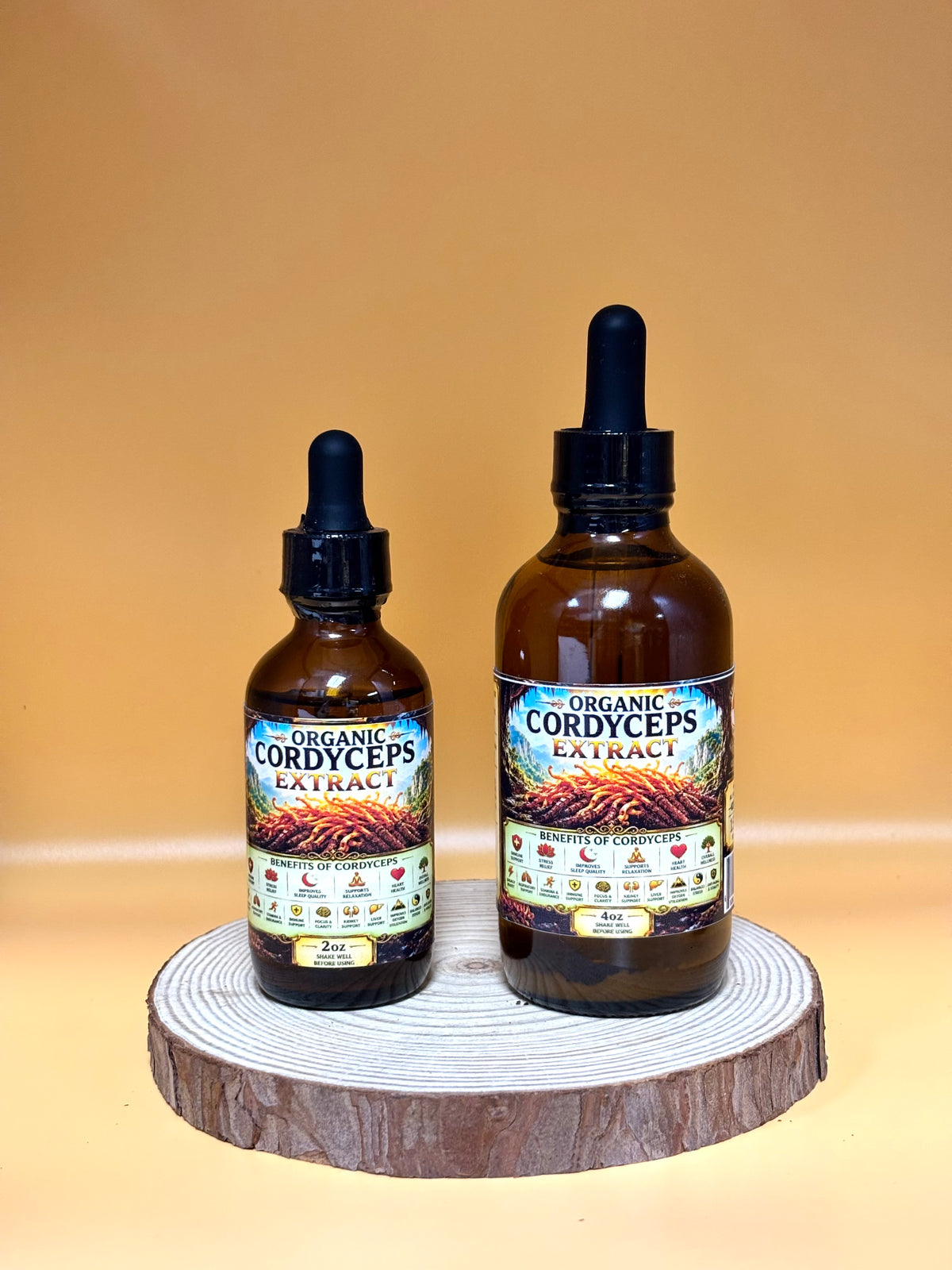 Organic Cordyceps Extract 2 oz
