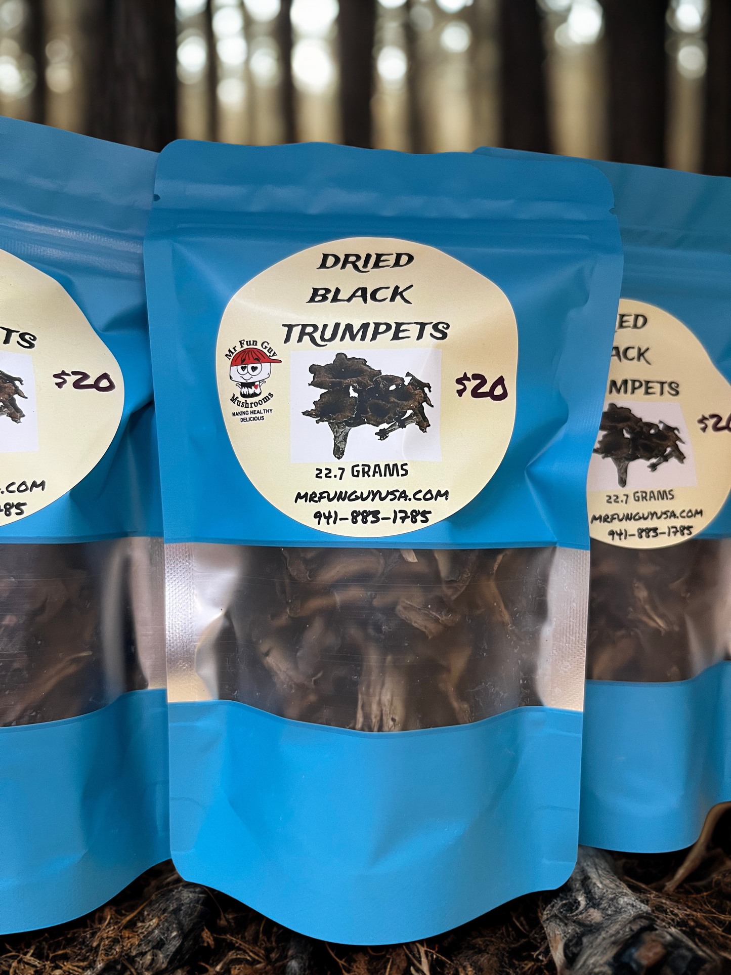 Dried Black Trumpets 22 grams