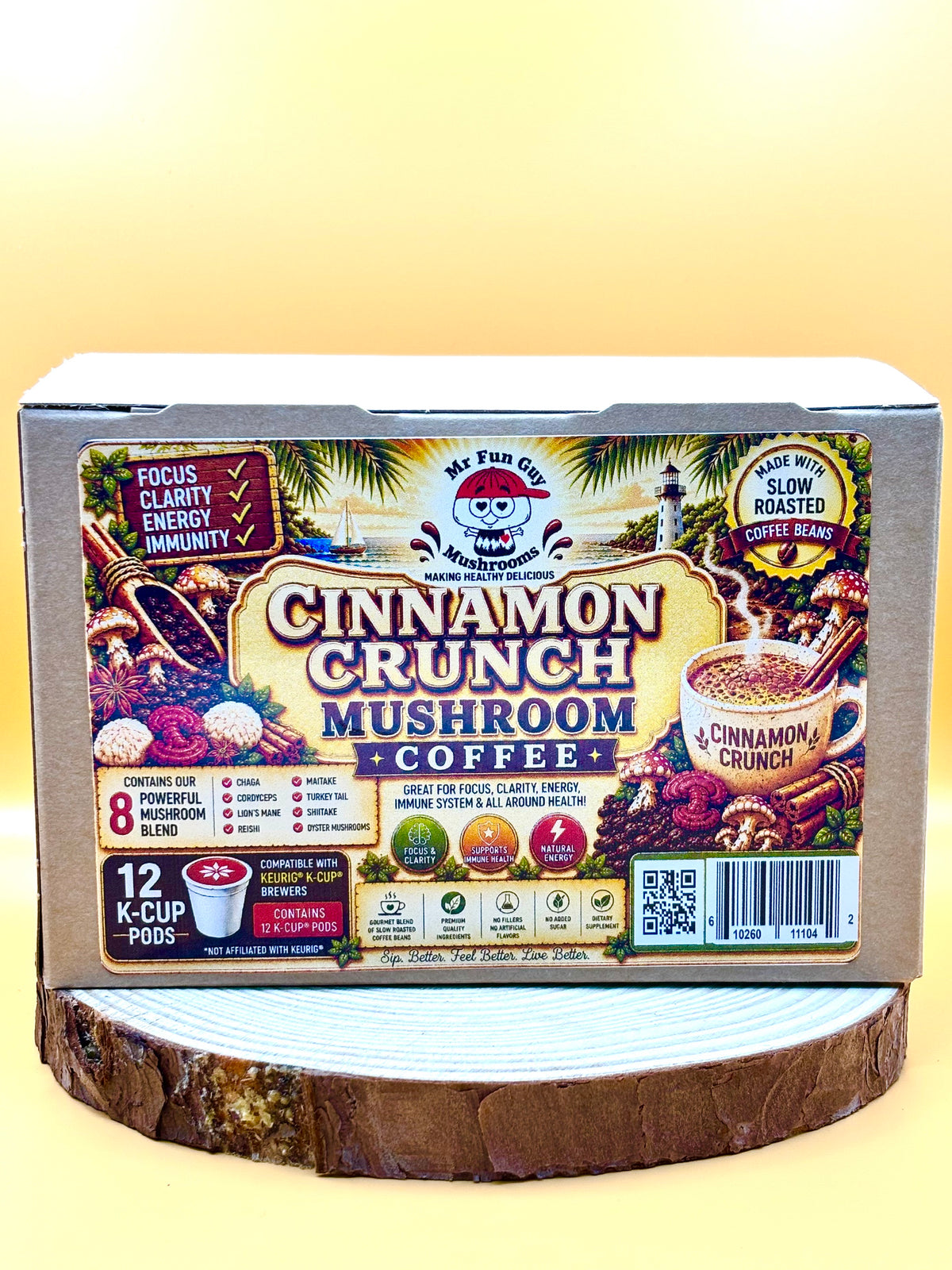 Cinnamon Crunch Mushroom Coffee