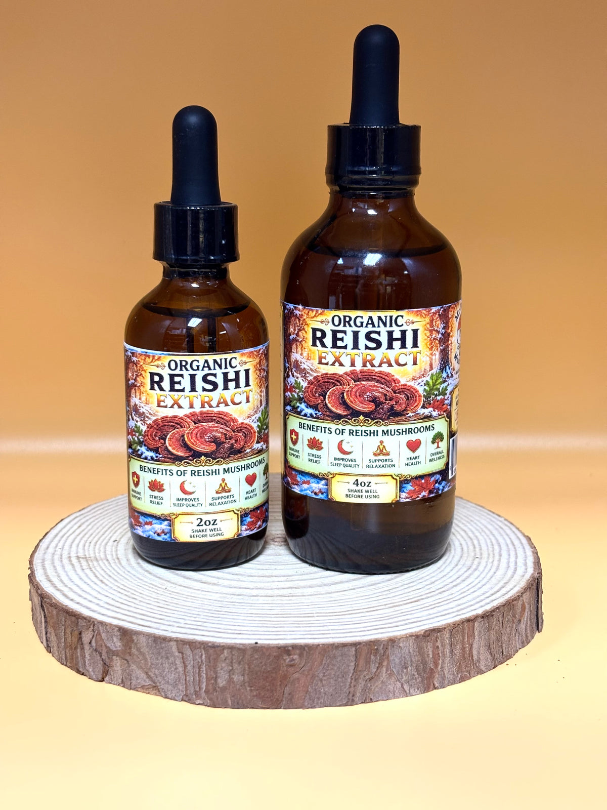 Organic Reishi Extract 2 oz