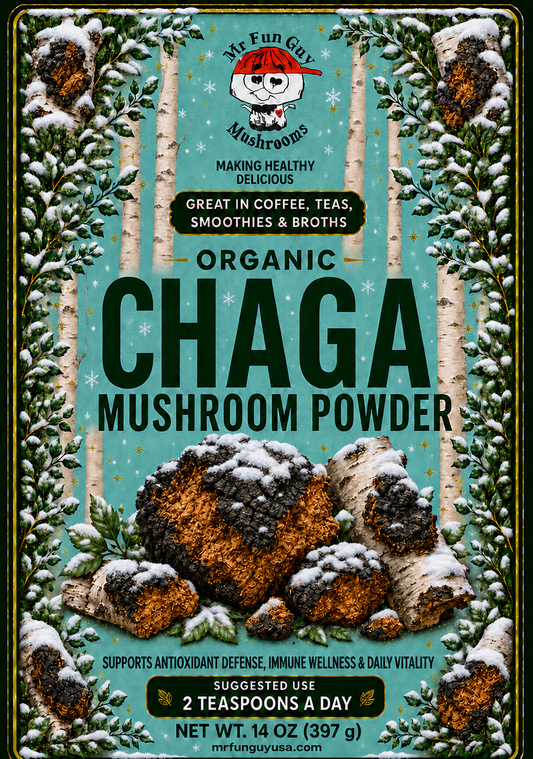 Organic Chaga Powder 14 oz