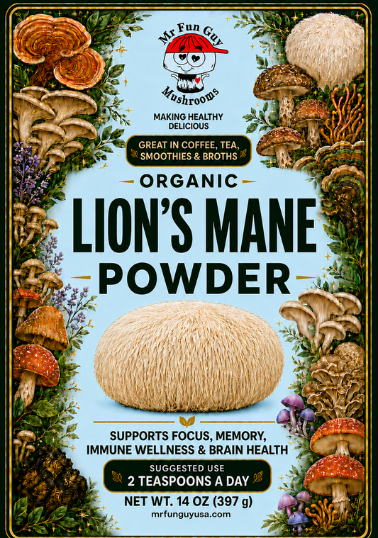 Organic Lion’s Mane Powder 14 oz