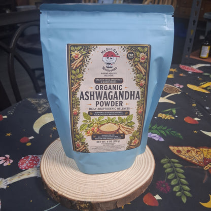 Organic Ashwagandha Powder 6 oz