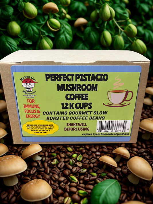 Perfect Pistachio Mushroom Coffee 12 K Cups