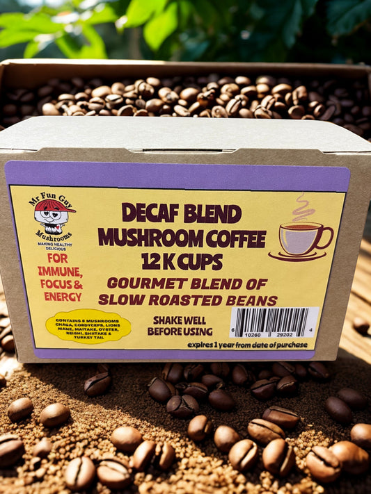 Decaf Blend Mushroom Coffee 12 K Cups