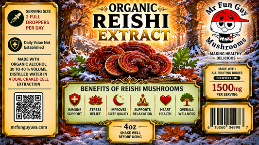 Organic Reishi Extract 4 oz