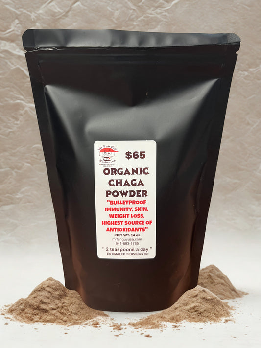 Organic Chaga Powder 14 oz