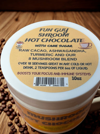 Fun Guy Mushroom Hot Chocolate with Sugar Added 10 oz