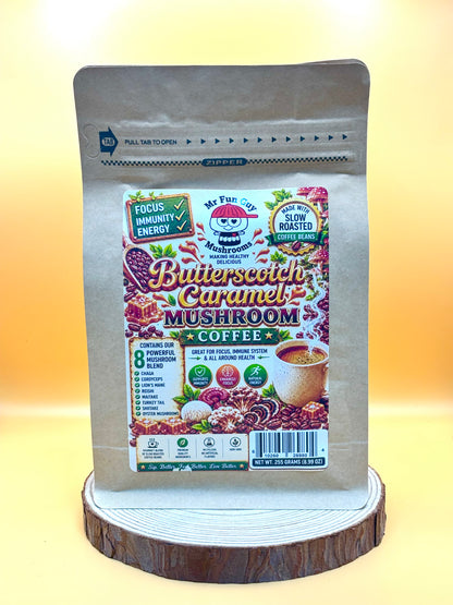Butterscotch Caramel Mushroom Coffee 255 grams