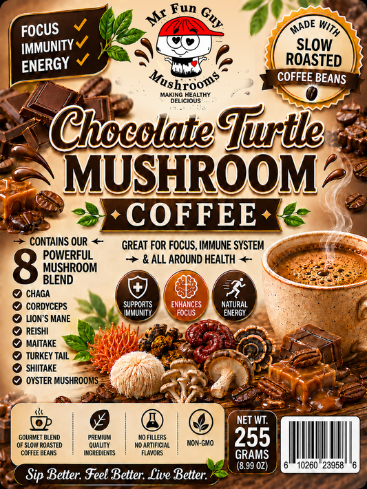 Chocolate Turtle Mushroom Coffee 255 grams