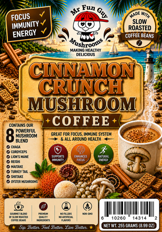 Cinnamon Crunch Mushroom Coffee 255 grams