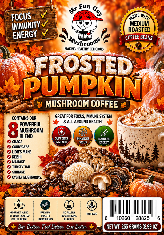 FROSTED PUMPKIN BAG COFFEE 255 GRAMS