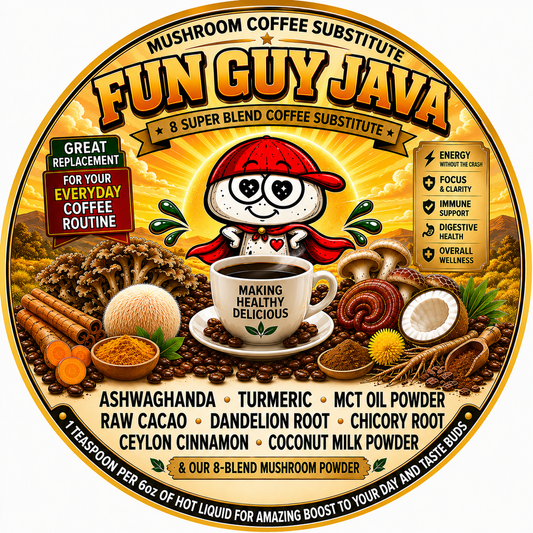 Fun Guy Jumpin' Java 6 oz Coffee Substitute