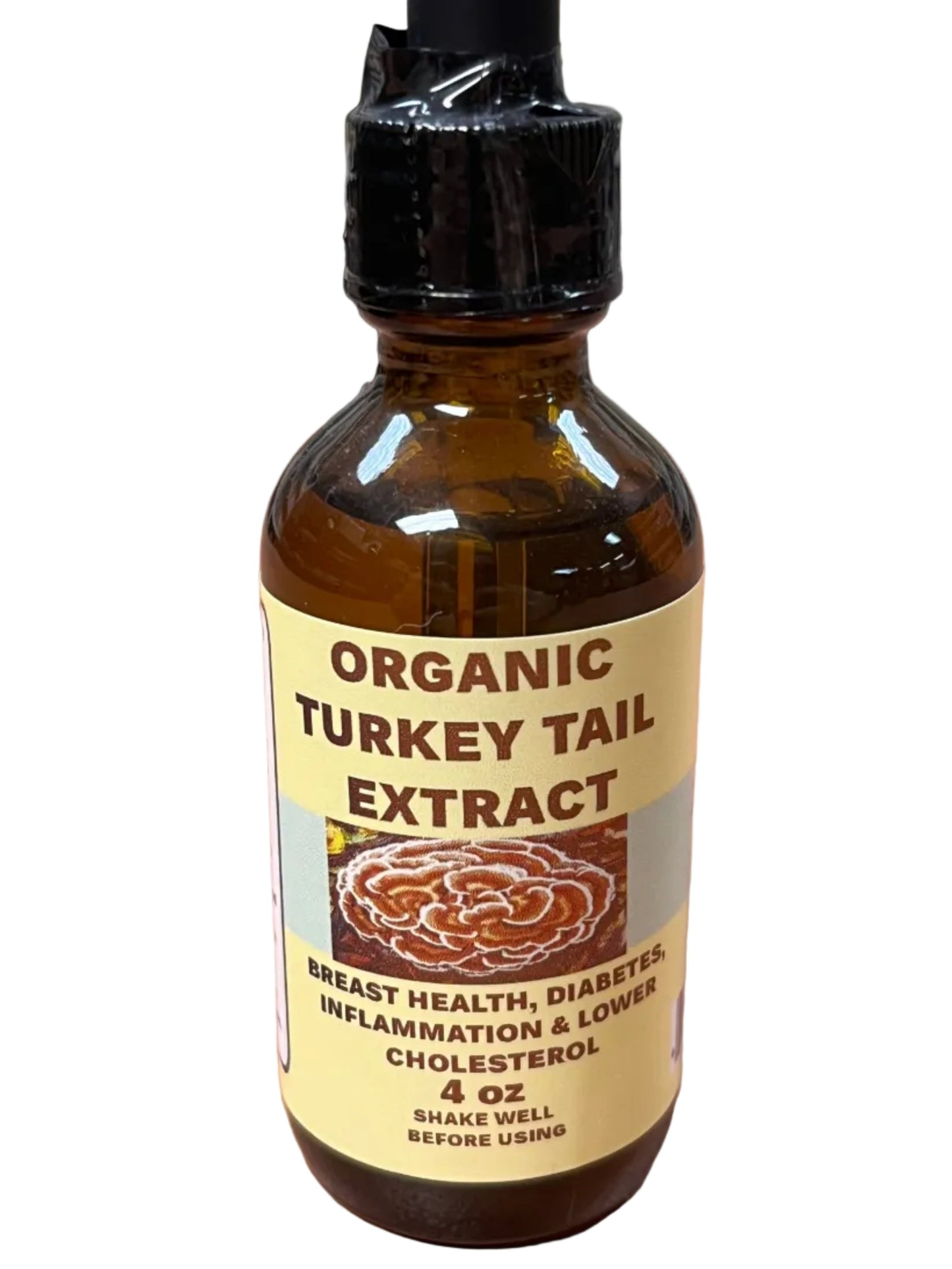 Organic Turkey Tail Mushroom Extract 4 oz