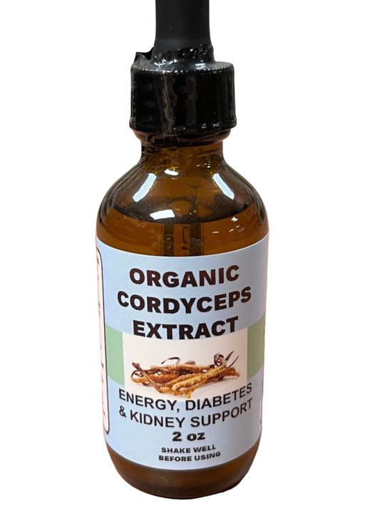 Organic Cordyceps Extract 2 oz
