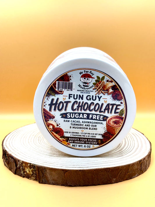 Fun Guy Mushroom Hot Chocolate Sugar Free 6 oz