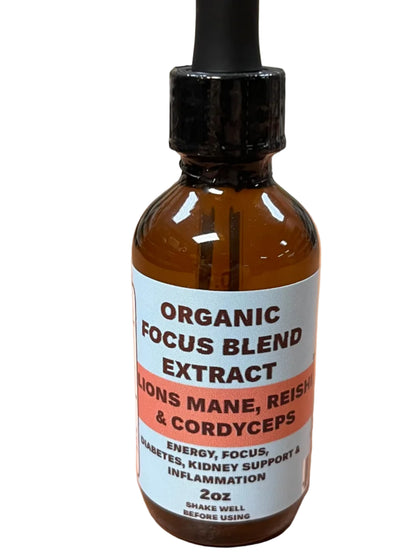 Organic Focus Blend Extract 2 oz