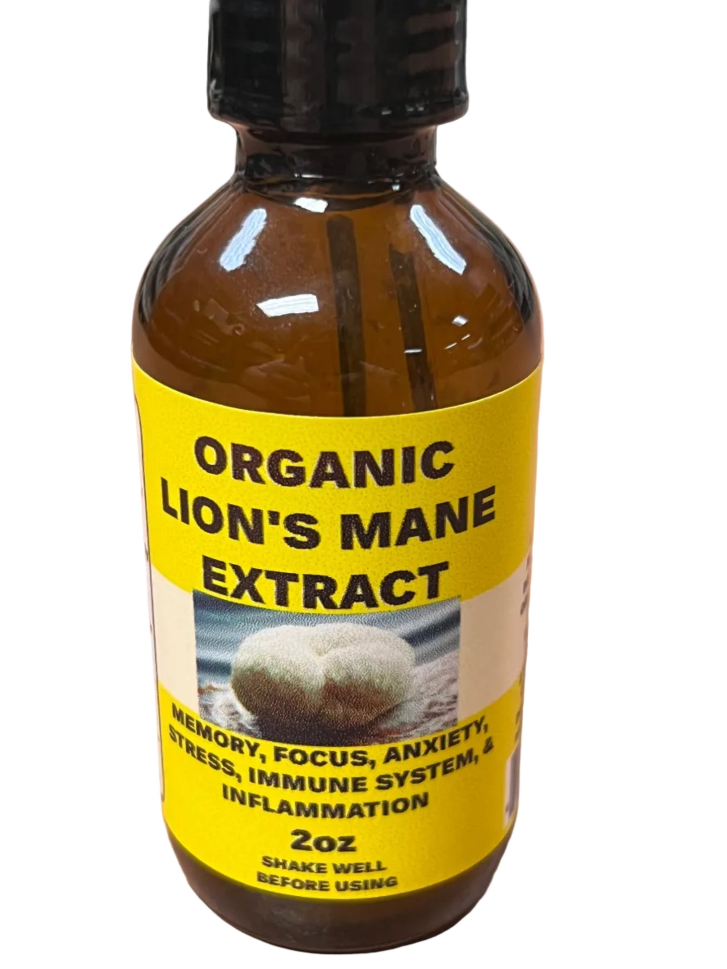 Organic Lion's Mane Extract 2 oz
