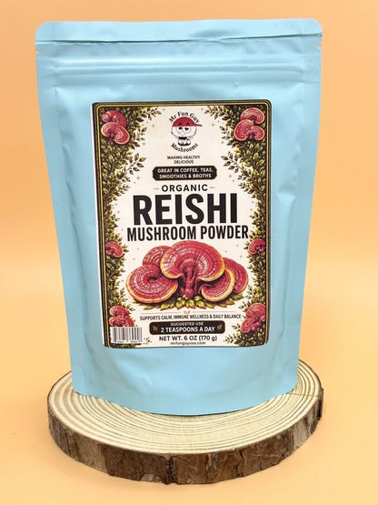 Organic Reishi Mushroom Powder 6 oz
