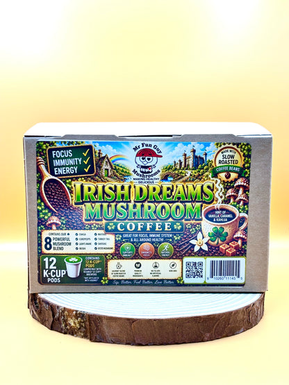 Irish Dreams Mushroom Coffee 12 K Cups