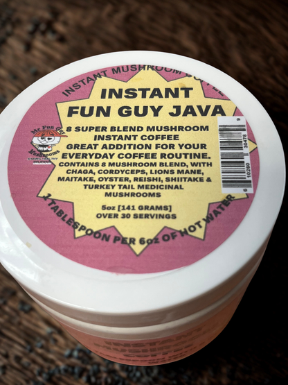 Instant Fun Guy Java Mushroom Coffee 5 oz