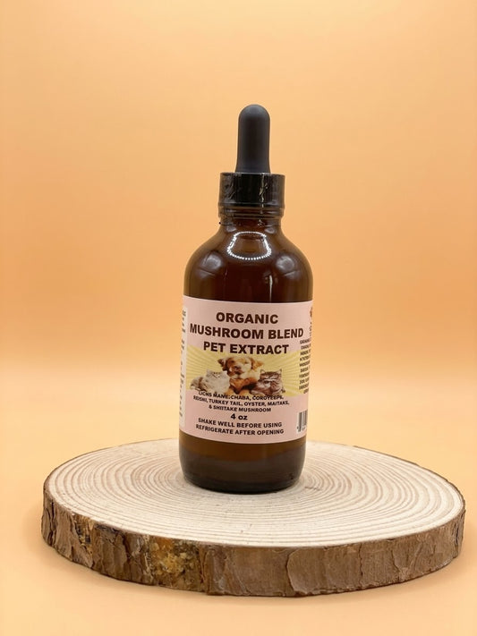 Organic Mushroom Pet Extract 4 oz