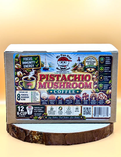 Perfect Pistachio Mushroom Coffee 12 K Cups