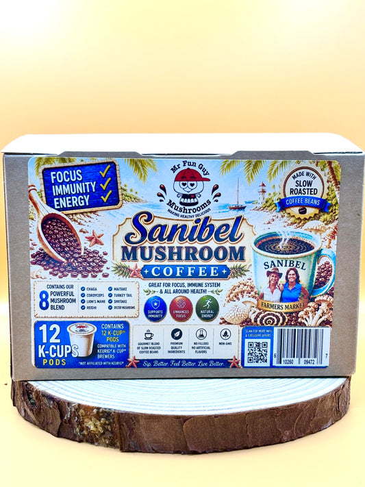 Sanibel Blend Mushroom Coffee 12 K Cups