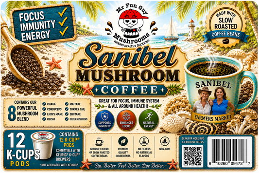 Sanibel Blend Mushroom Coffee 12 K Cups