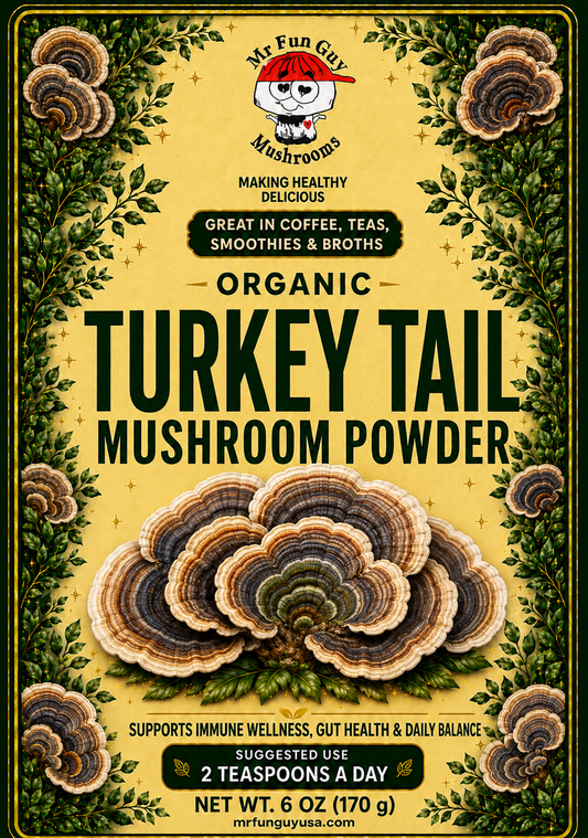 Organic Turkey Tail Powder 6 oz