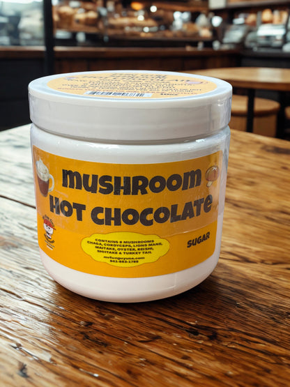 Fun Guy Mushroom Hot Chocolate with Sugar Added 10 oz