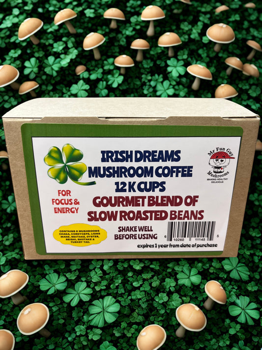 Irish Dreams Mushroom Coffee 12 K Cups