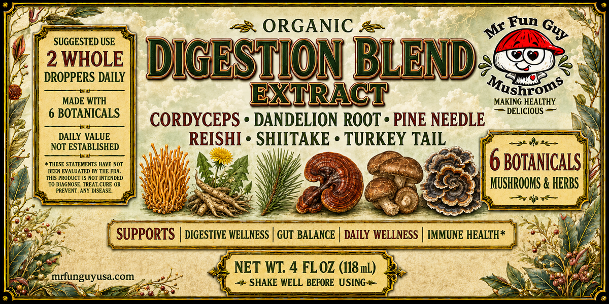 Organic Digestion Blend Extract 4 oz