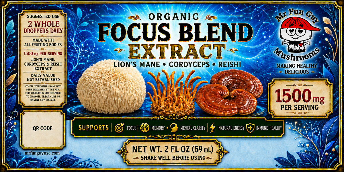 Organic Focus Blend Extract 2 oz