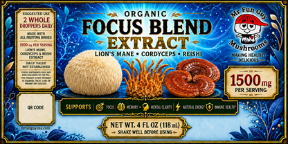 Organic Focus Blend Extract 4 oz